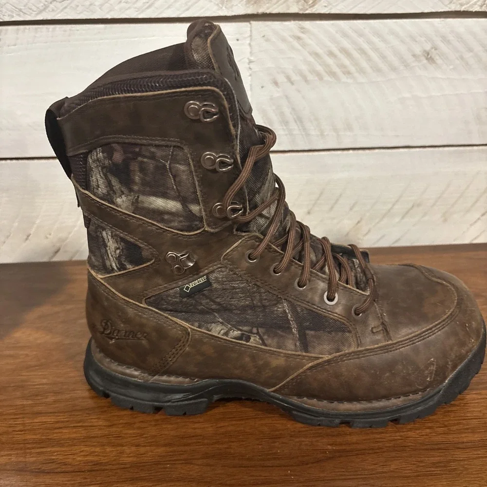 Danner Pronghorn‎ Hunting Boots Sz Men's 8.5 Mossy Oak 800g